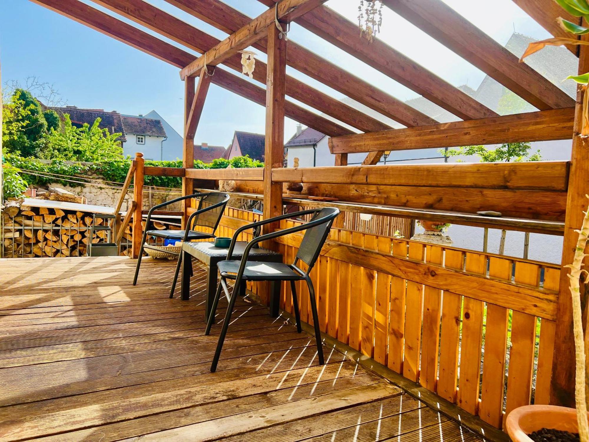 Altstadt Apartment Mit Terrasse Mainbernheim Экстерьер фото